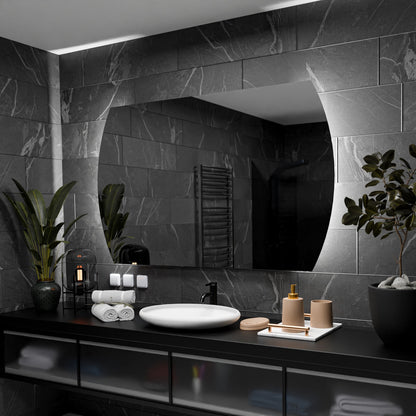 Lustro Podświetlane LED Dublin - 120cm, 90cm