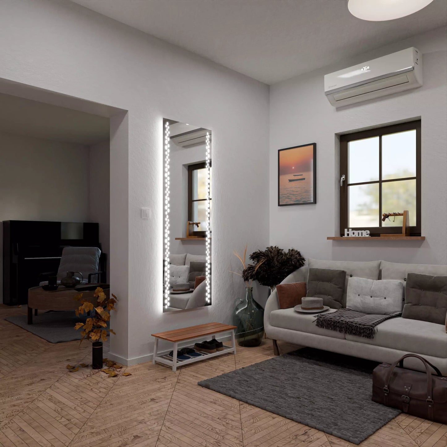 Lustro Podświetlane LED Toronto - 70cm, 110cm