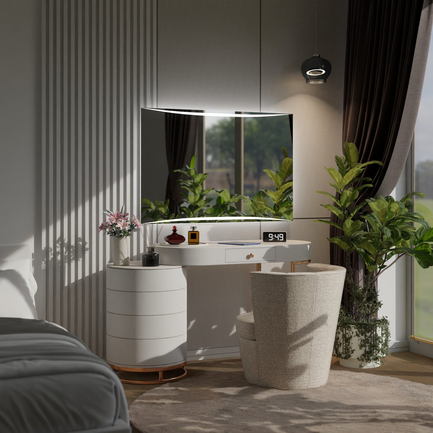 Lustro Podświetlane LED Wilno  -  110cm, 80cm